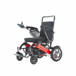 OEM Homecare Mobility Wheelchair Factory –  Baichen Hot Selling Electric Wheelchair, BC-EA8000-Red&Black  – BAICHEN