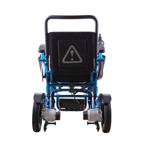 حار بيع تصميم جديد للطي كرسي متحرك كهربائي لكبار السن المعاقين كرسي متحرك