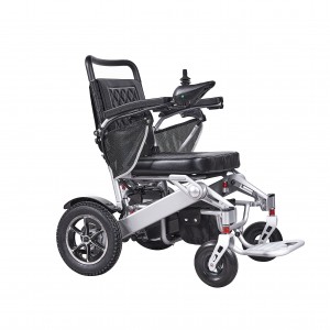 Foldable Super Light Electric Power Assist Wheelchair Handicapped Power Wheelchair Lightweight