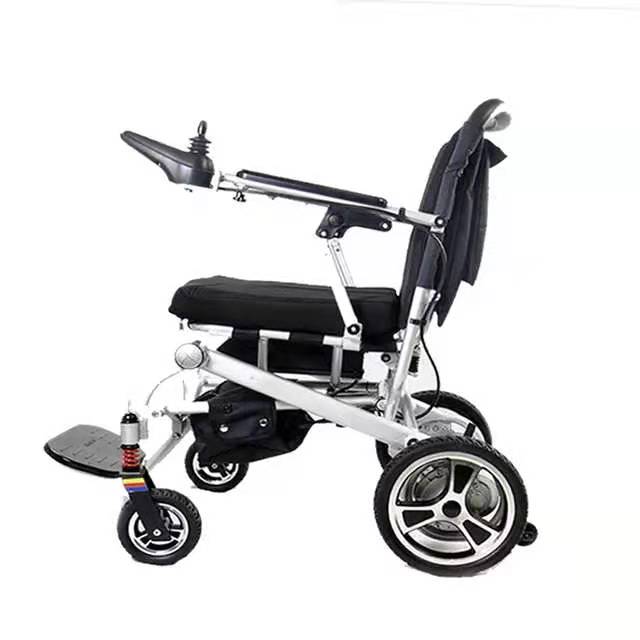 Luxury Standard Ultralight Rigid Aluminum Folding Manual Power Electric Wheelchair Featured Image