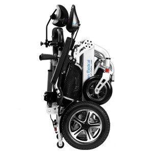 Baichen Cheapest Handicapped Folding Motorized Automatic Power Electric Wheelchair