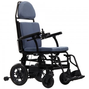 lithium battery Foldable power wheelchair for airplanes