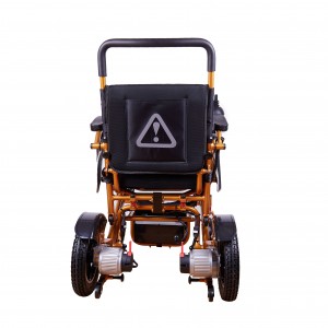 Ningbobaichen القيادة الإفراج السريع القابلة للإزالة Handcycle الألومنيوم أضعاف دليل الطاقة الكهربائية كرسي متحرك
