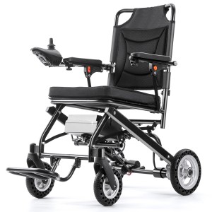 Only 12.6kg featherweight Folding Power electric wheelchair