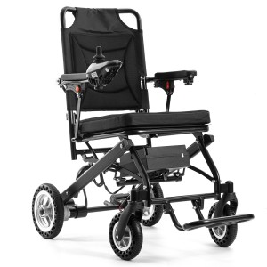 Only 12.6kg featherweight Folding Power electric wheelchair