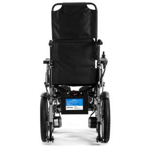 Cheap Price 16inch Reclining Steel Power Wheelchair