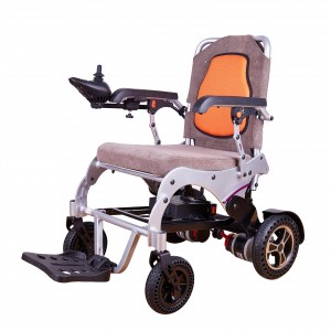 Lightweight Folding Power Wheelchair Electric Wheelchair with Double Seat