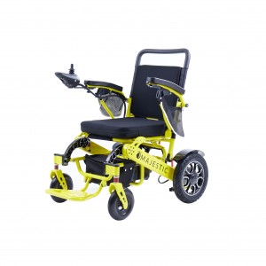Leichter motorisierter, zusammenklappbarer Elektrorollstuhl für ältere und behinderte Menschen