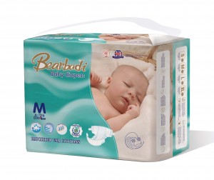 BearBadi Toddlers Cotton Baby Diaper Nappies Janpan SAP Ultra thin