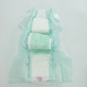 High absorbency Disposable Breathable BabyDiaper japan sap