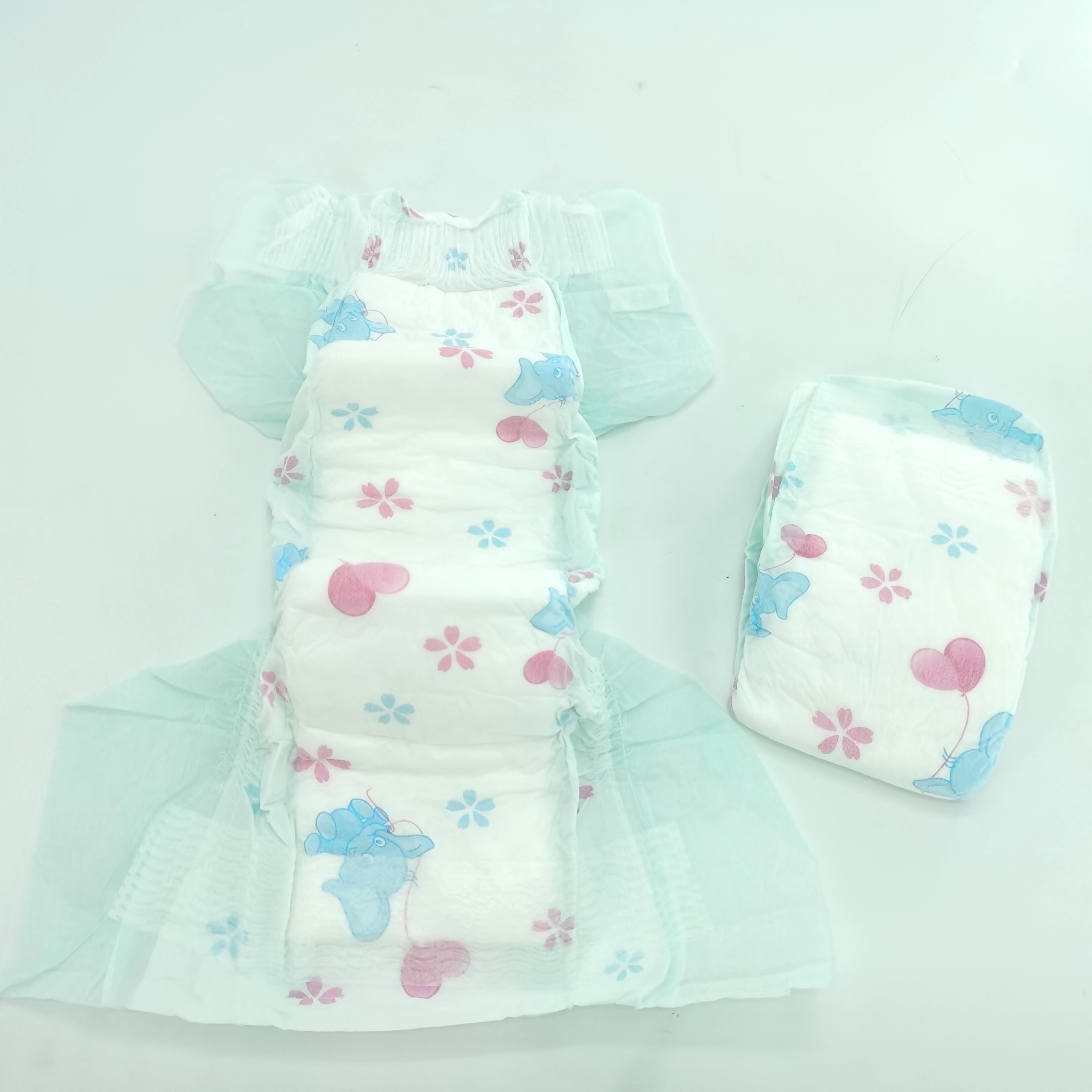 China New Product Diapers Online - Premium baby diaper pants baby pull up sensitive water based nonwoven cotton pampered baby – Ensha