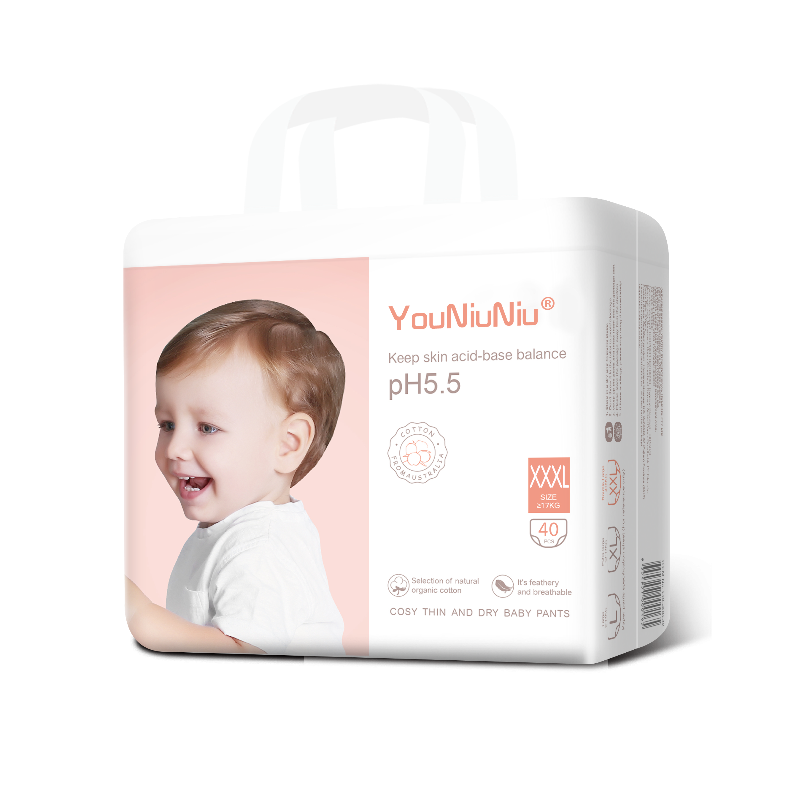 2022 wholesale price Disposable Swim Diapers - Disposable wholesale distritute baby diaper baby pants  – Ensha