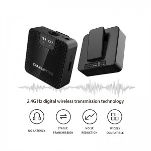 High-Quality 2.4g Wireless Microphone for Professional Audio Recording