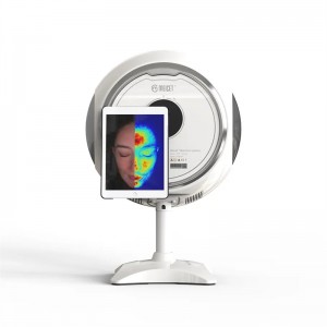 Facial scanner skin analysis machine