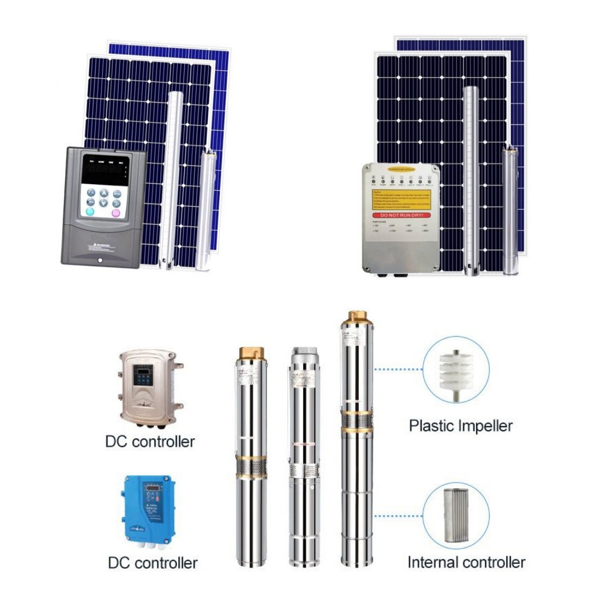 Does a solar water pump need a battery?
