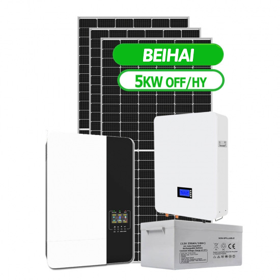 Off Grid Solar Power System with 40KW~80KW Lithium Battery Energy Storage