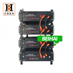 Batterie fitahirizana karazana rack-mounted 48v 50ah Lithium Battery
