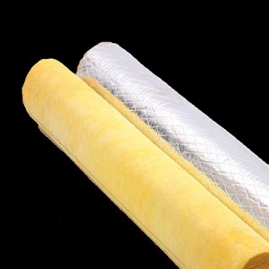 Heat Insulation Cold Insulation Glass Wool Pipe