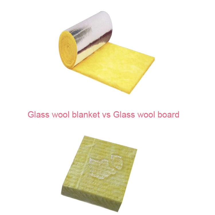 What is the difference between glass wool board and glass wool blanket?