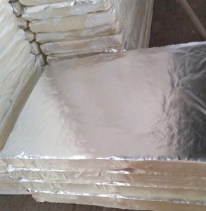 100% Original Factory China 15kg/M3 50mm Glass Wool Insulation Board