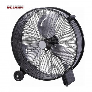 industrial drum fan with Roundness blades