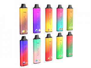 Custom 2 in 1 dual flavors Electronic Cigarette 2000 Puff YME Disposable Vape