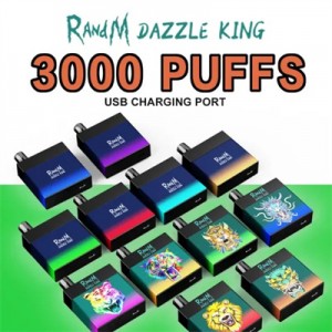 R and M Dazzle King Disposable Electronic Cigarette 3000 Puffs