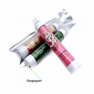 R and M 2600 puffs Disposable Vape Glowing Vape