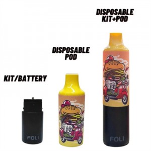 Foli 9000 Puffs Disposable E-Cigarette Wholesale Replaceable Kit Vape Pen