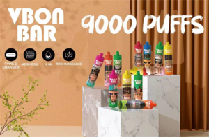 Vbon 9000 Puffs RGB Mesh Coil Rechargeable Disposable E Cigarette