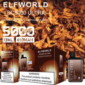 Elfworld DC 5000 Disposable Vape 5000 Puffs 3000puffs 3500puffs Elf World e cigarette