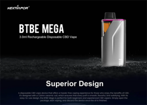Btbe Vape Cig Disposable Vape Mega Vaporizer 3.0ml with Ceramic Coil e cigarette