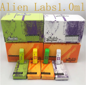Alien Labs Disposable E-Cigarette Vape Pen Cartridge 1.0ml Ceramic Coil Pod 280mAh Rechargeable for Thick Oil