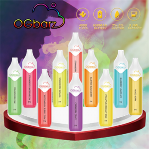 Wholesale Disposable Vape Brand Ogbarz 4000puffs Vape Pen Electronic Cigarette