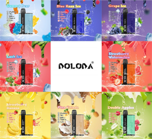 E-Cigarette Doloda Shisha Rechargeable 7000 Puff Disposable Vape Bar