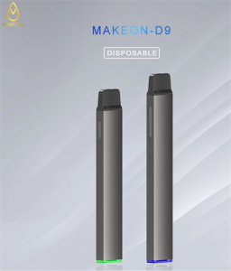 Makeon D9 Disposable Vape Pen OEM Custom Brand Logo E-Cigarette pod