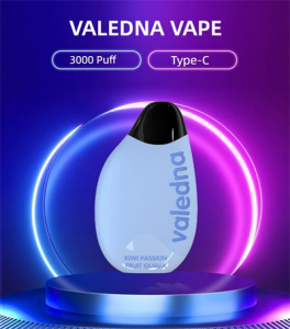 Valedna Vape 3000 Puff 3K Puffs 6ml Disposable Rechargeable Pod e cigarette