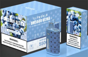 ELFWORLD DM5500 puffs rechargeable disposable vape pod device wholesale e cigarette