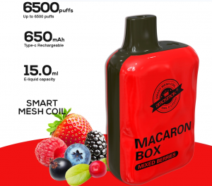 New Style E Cigarette Rechargeable Wholesale Price CE RoHS FCC Nic Salt Mesh Coil Fruit Flavors 6500 Puff