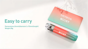 Wholesale Disposable Vape Pen Tastefog Boost Vape Pod Refillable Empty E Cigarette