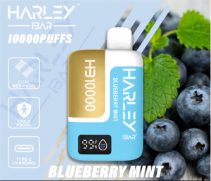 Harleybar Hp 10000 puffs 20 ml Juice Dual Mesh Coil and Child Proof LCD Screen