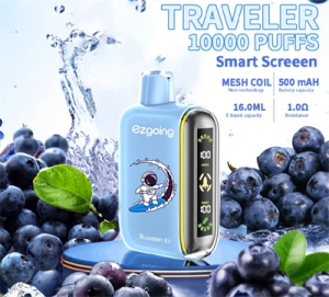 Power E liquid Dual Display with LED Ezgoing 10000 puff Disposable Vape