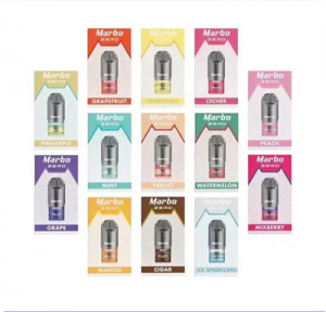 2.2 Ml 1500 Puffs 19 Flavors Original Disposable Vapes Pen Pod Cartridges Electronic Cigarette Pod Marbo Zero