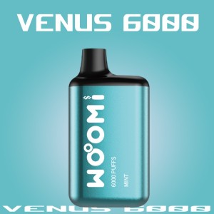 Woomi Venus 6000 Puffs Disposable Vape Bar Factory Supplier