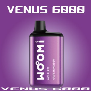 Woomi Venus 6000 Puffs Disposable Vape Bar Factory Supplier