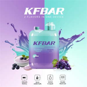 Kfbar 10000 Puffs 2 in 1 Dual Fruity Flavors wholesale Disposable Vape