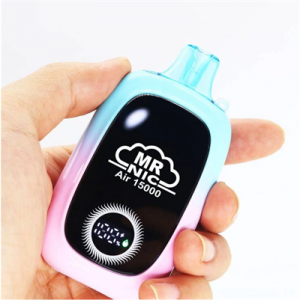 Mr Nic Air 15000 Puffs Disposable Vape with LED Screen Display and 16 ml Liquid Capacity e ciagrette