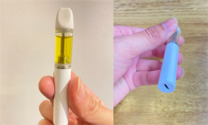 Disposable Refillable Golden Color 0.5 ml 1.0 ml Thick Oil Pen e cigarette