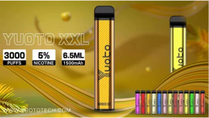 Yuoto XXL 2500 puffs High Quality Disposable Vaporizer 2500 Puffs Flavor Max Ecig