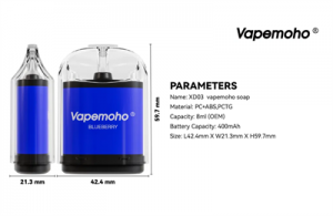 Vapemoho Soap Pod 8ml 4000 Puffs Refillable Pod Mesh Coil Wholesale Vape Electronic Cigarette E-Cigarette Wape Kit Pod